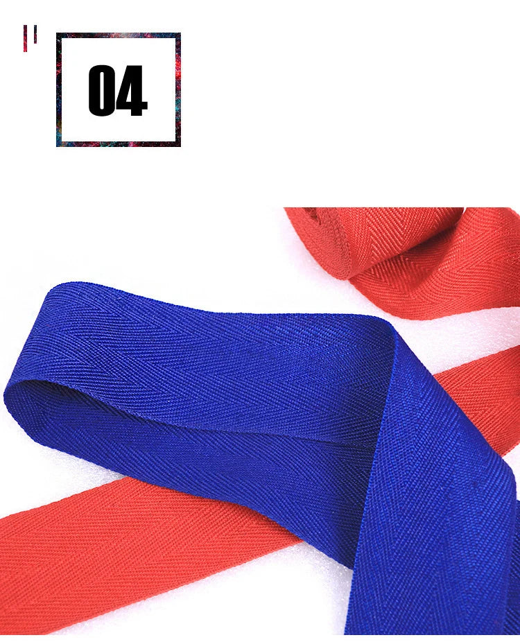 Lot de 2 bandages d'entraînement de boxe en coton (1,5/2/3/5 m) pour le sport, le kickboxing, le MMA et les gants de boxe. Ceinture et sangle de sport incluses.