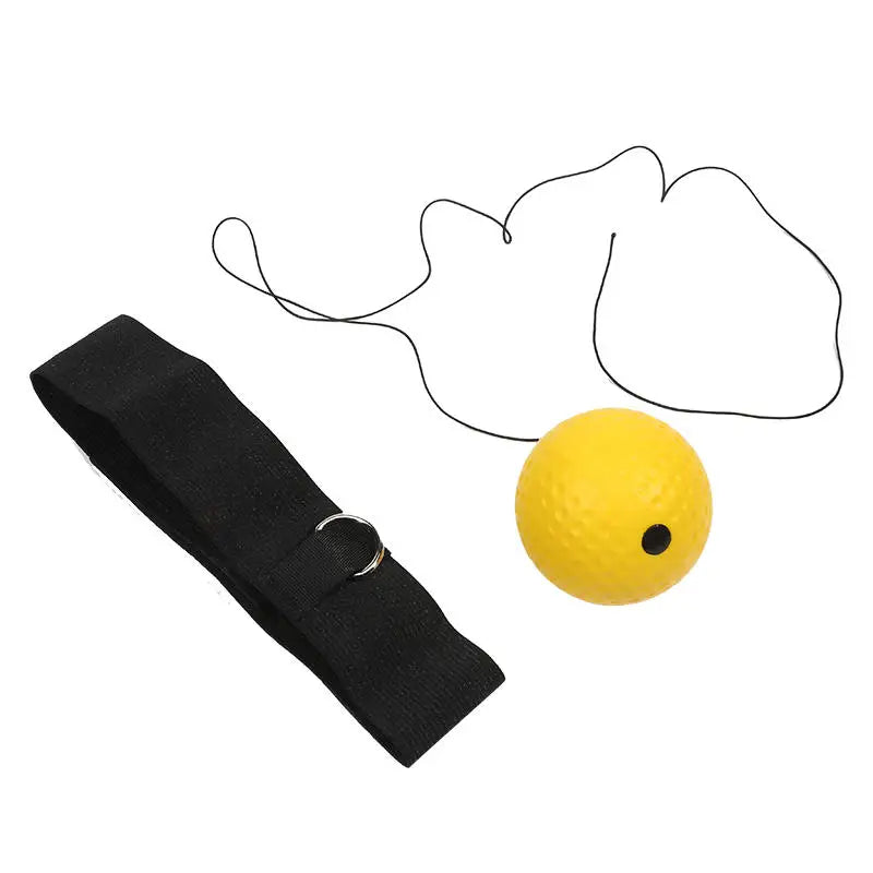 Elastic Headband and Black Light Ball Headband Style Boxing Speed Ball For Adult Children's Sports Rebound Reaction Balls