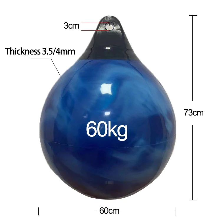 Cheap Water Filled Training Wrecking Ball Aqua Water Punching Bag