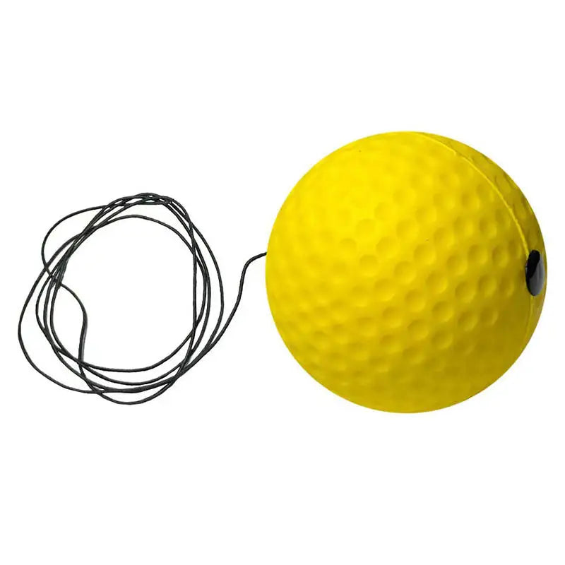 Bandeau élastique et ballon lumineux noir pour la boxe, ballon de vitesse pour adultes et enfants, ballons de réaction et de rebond pour le sport