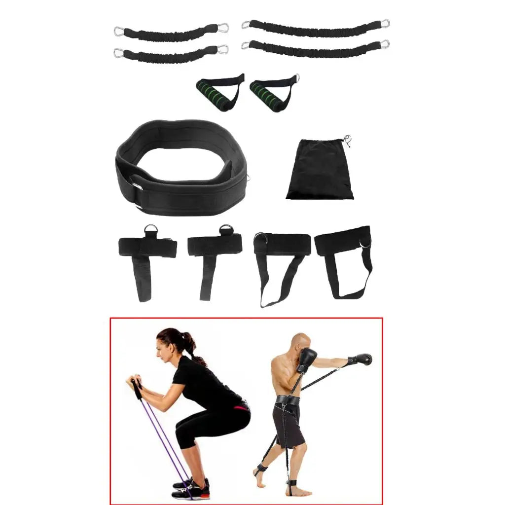Arm Leg Speed Strength Agility Training Strap Boxing Training Resistance Bands for Football Basketball Taekwondo Equipment