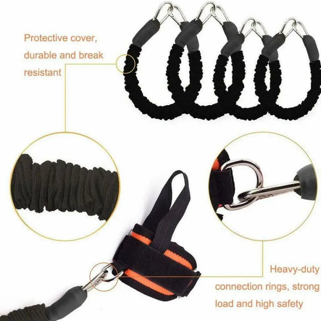 Arm Leg Speed Strength Agility Training Strap Boxing Training Resistance Bands for Football Basketball Taekwondo Equipment