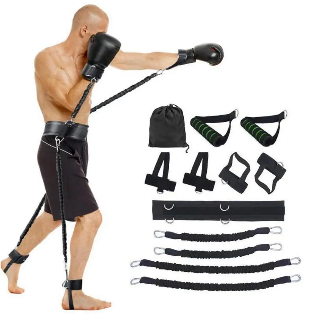 Sangle d'entraînement pour la vitesse, la force et l'agilité des bras et des jambes, bandes de résistance pour l'entraînement de boxe, football, basketball et taekwondo