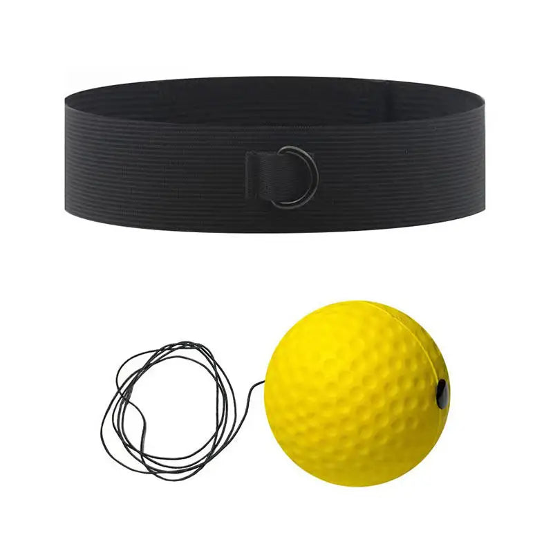 Elastic Headband and Black Light Ball Headband Style Boxing Speed Ball For Adult Children's Sports Rebound Reaction Balls